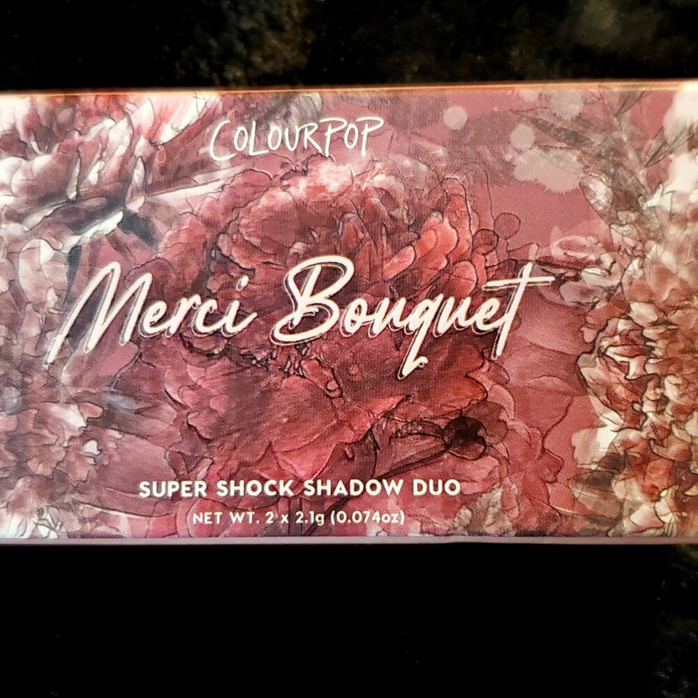 NWOT, COLOURPOP "MERCI BOUQUET" 2 PC. SUPERSHOCK SET.